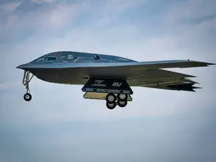 Is B-2 bomber made from meteorite dust?
