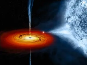 What if Voyager 1 falls into a black hole?