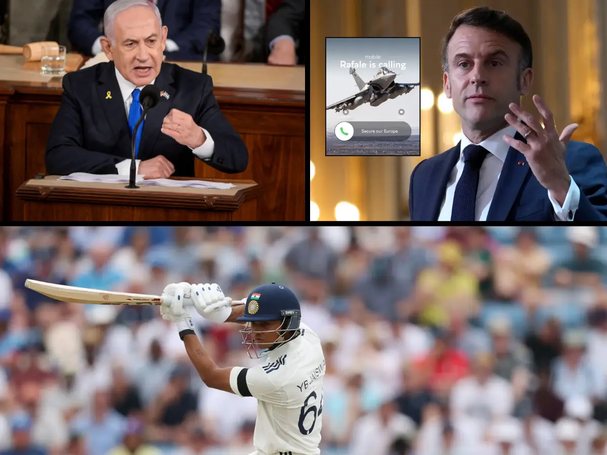Top 10 world news: Israel's Netanyahu warns Iran again; French president Macron's 'Rafale' push, and more