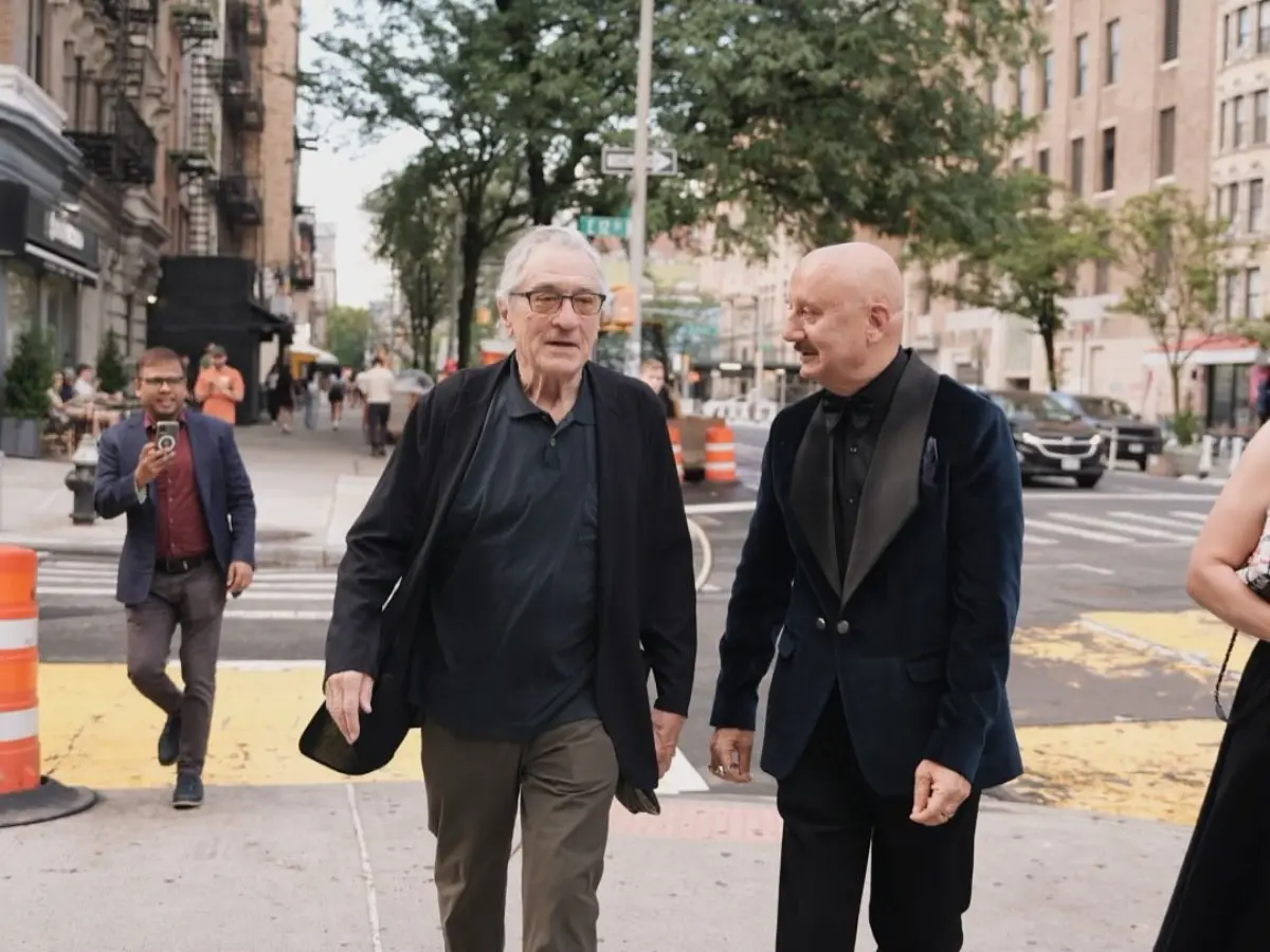 Tanvi The Great New York premiere: Robert De Niro's surprise appearance makes Anupam Kher 'shocked', says 'Highlight of my career' Tanvi The Great New York premiere: Robert De Niro's surprise appearance makes Anupam Kher 'shocked', says 'Highlight of my career'