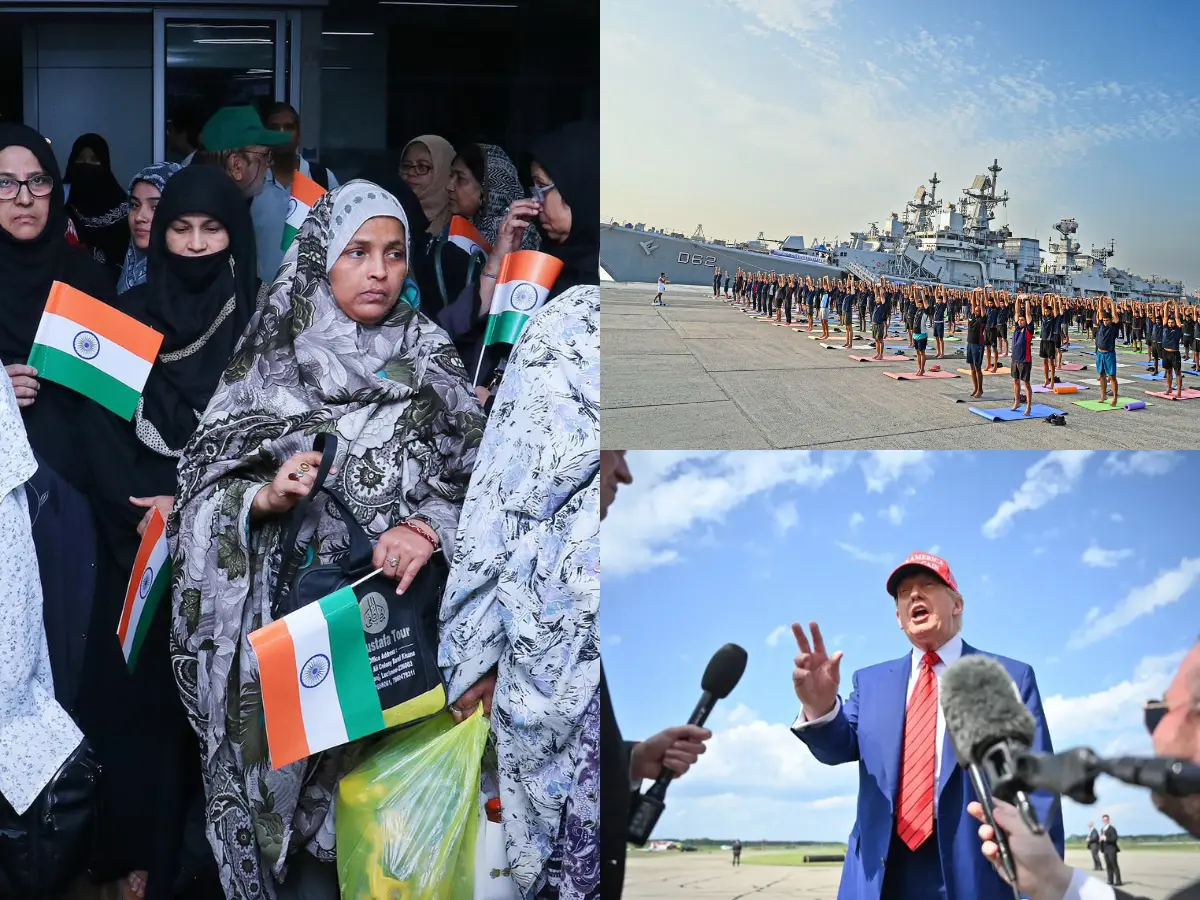 Morning news brief: International Yoga Day celebrations; Mahmoud Khalil released, and more