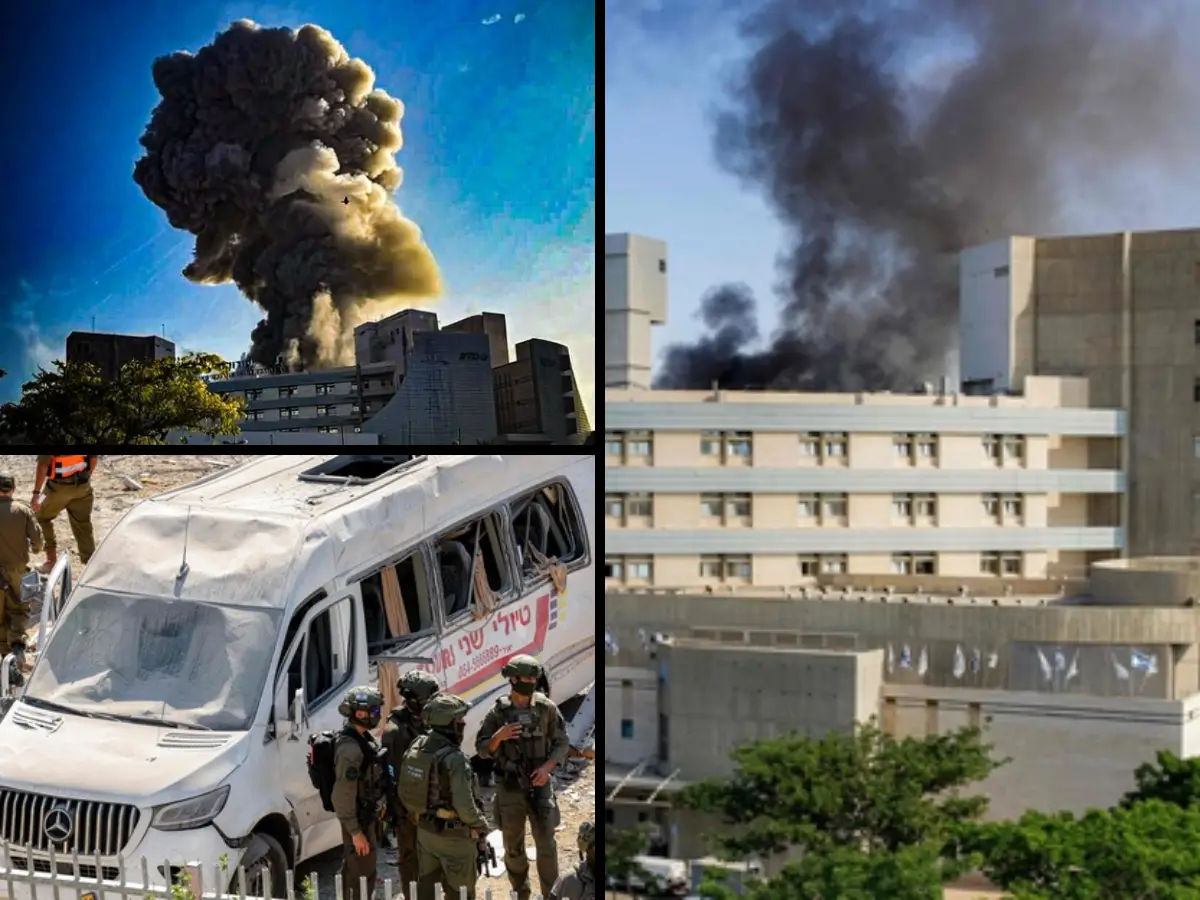 Iran missile hits Soroka Hospital in Israeli city
