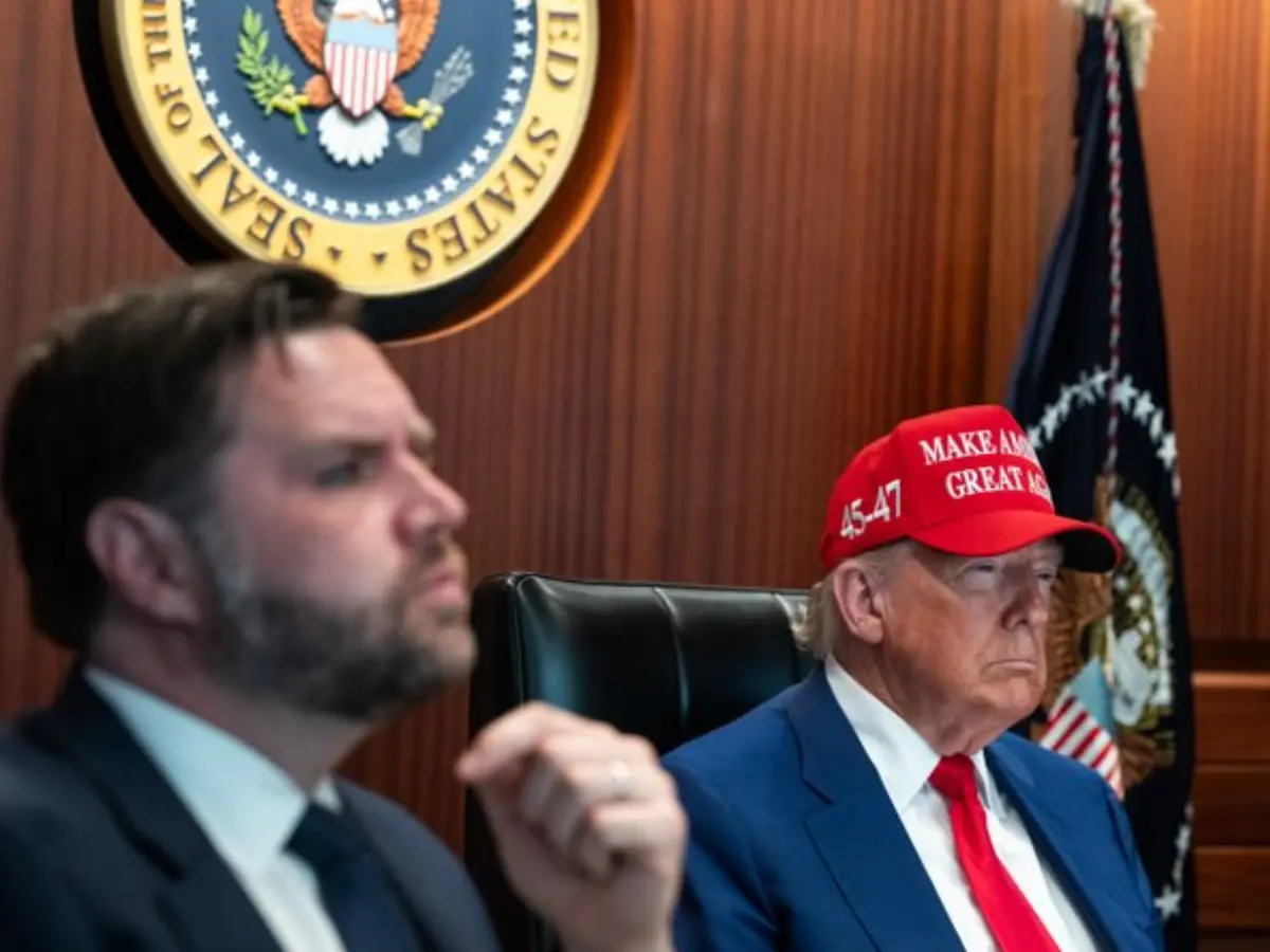 Trump with his VP