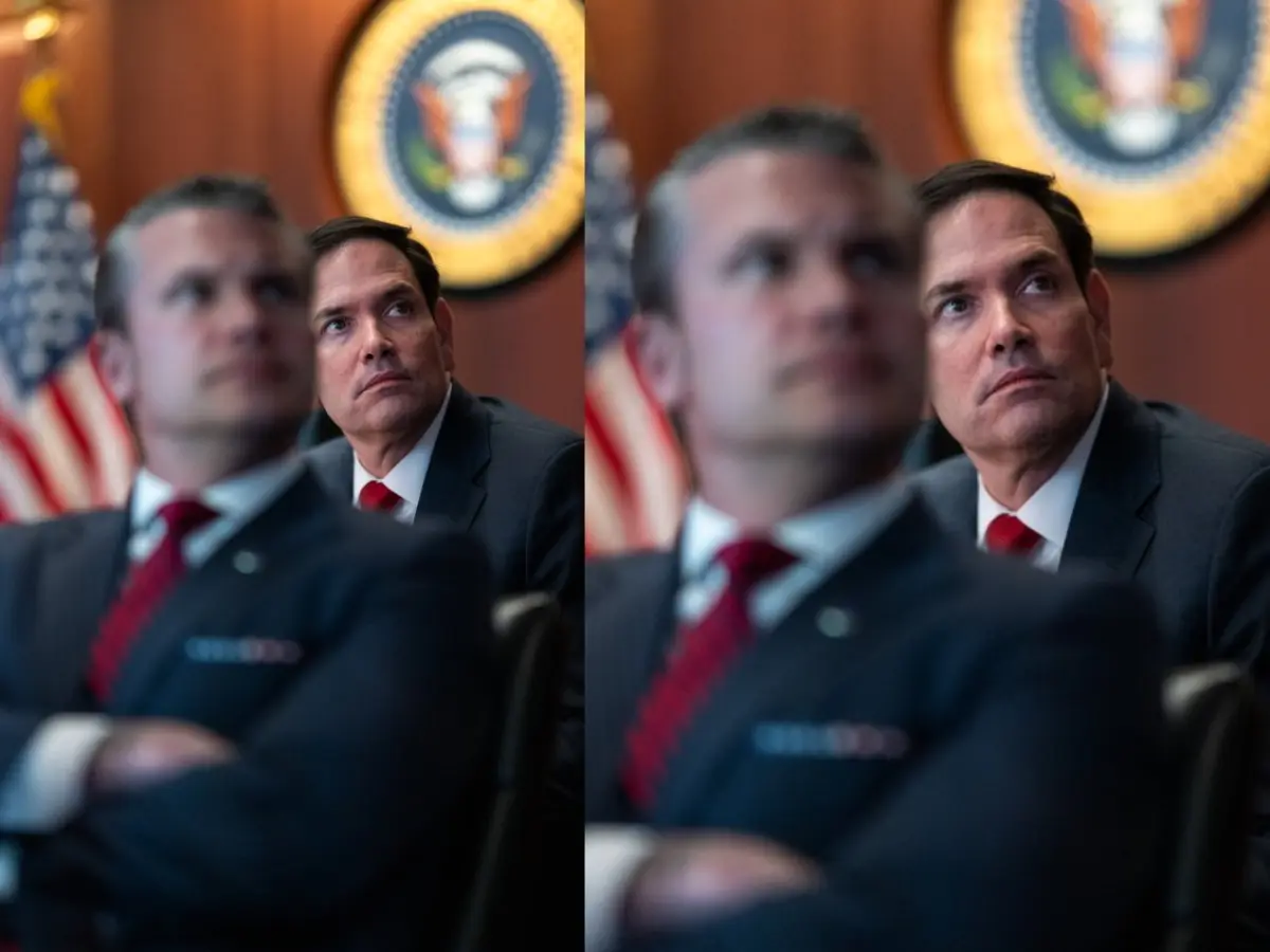 Marco Rubio in Situation Room