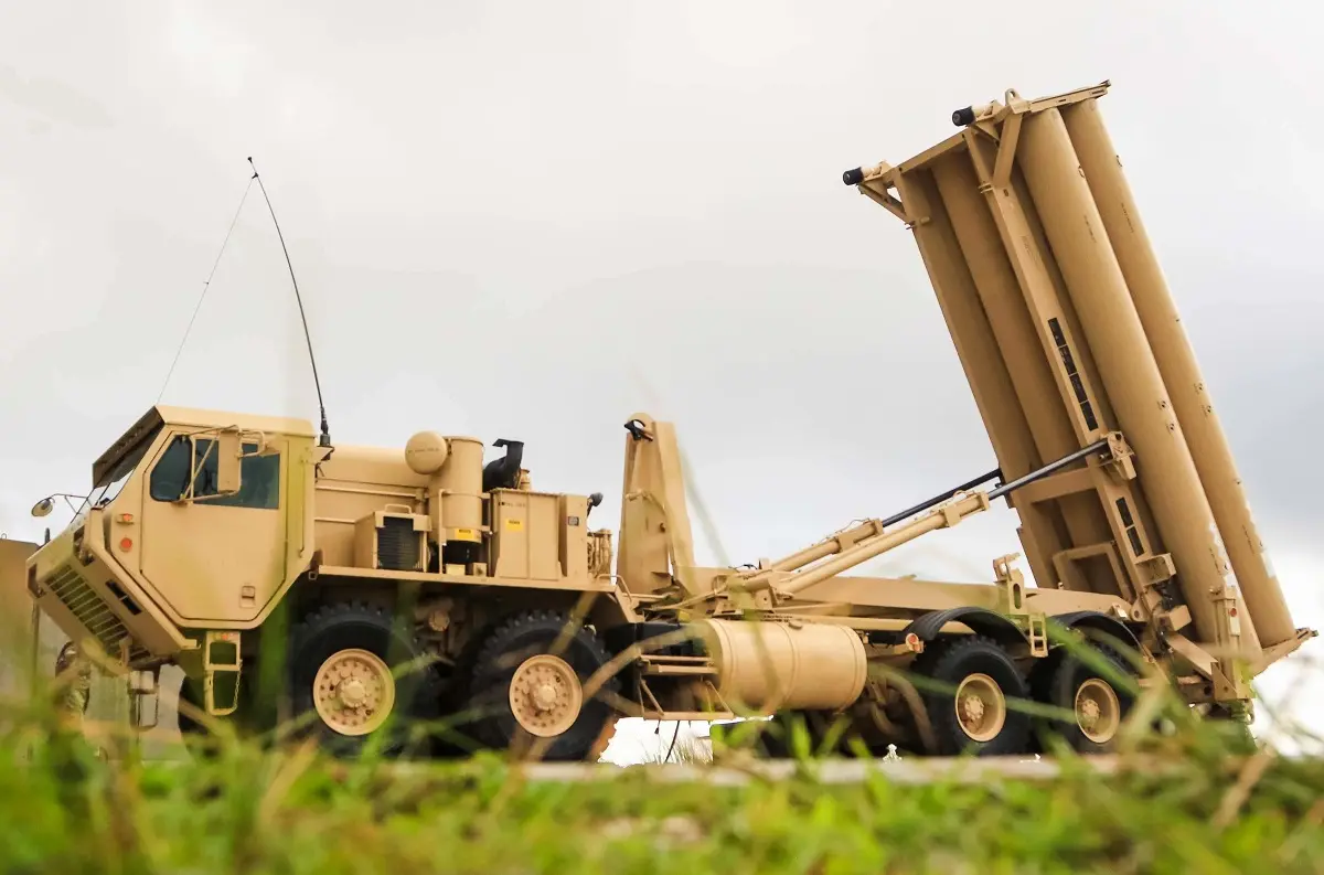 Defences: Patriot and THAAD missile systems