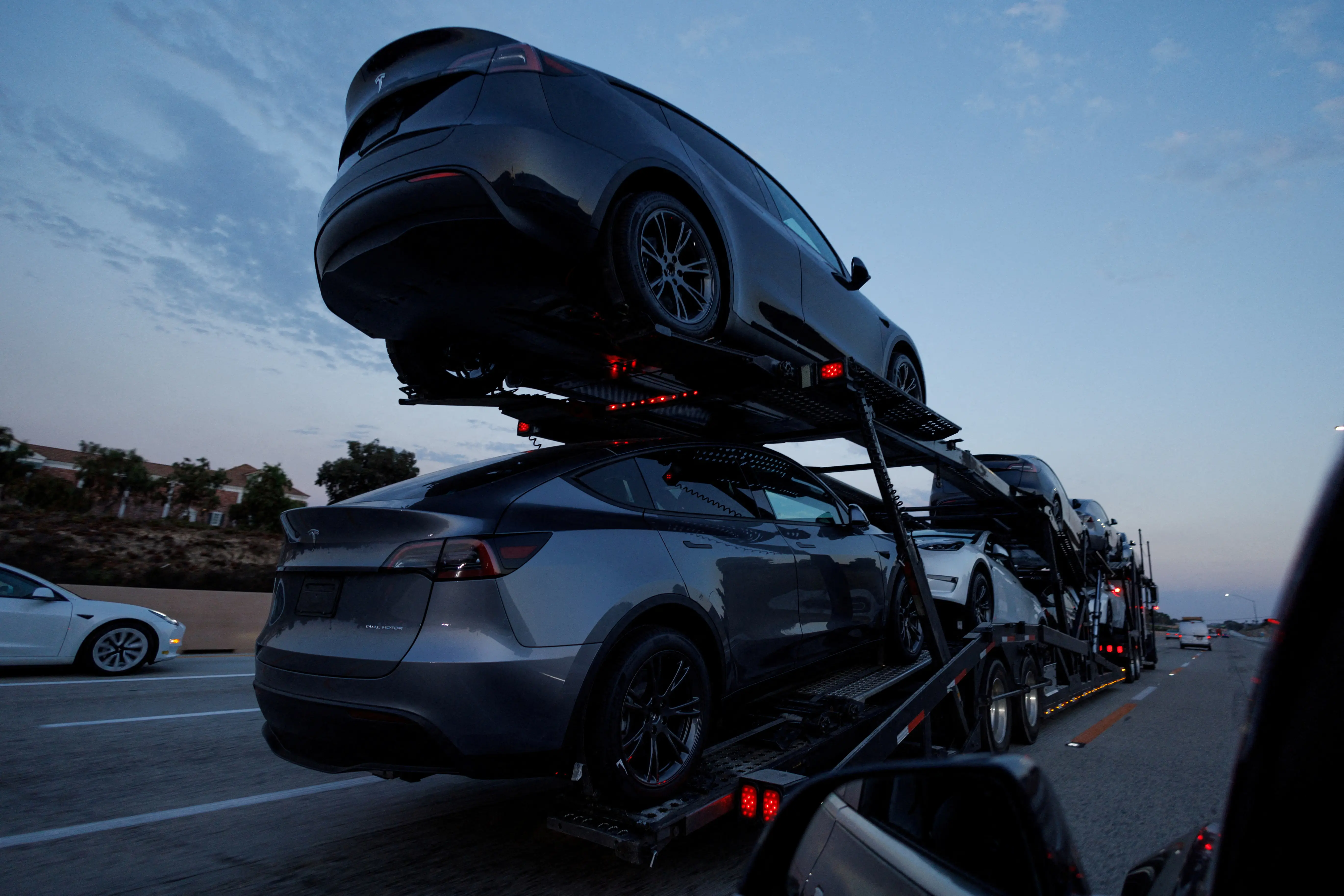 Europe hits the brakes on Tesla as Chinese rivals and hybrids surge