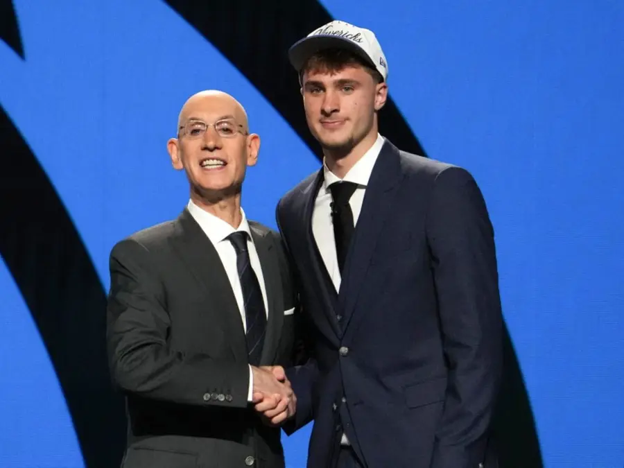 NBA Draft: US teenager Cooper Flagg goes to Dallas Mavericks as top pick