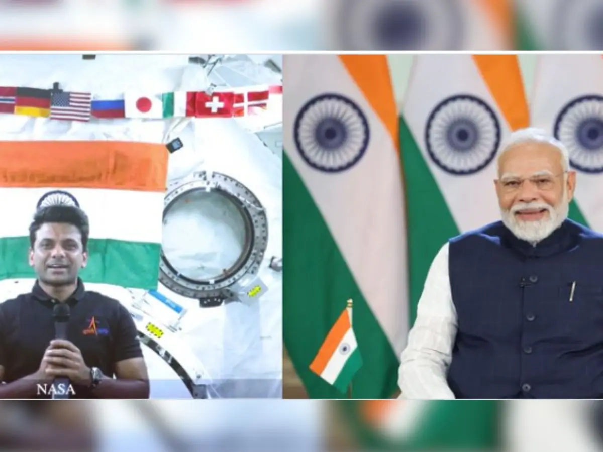 'All well up there?': PM Modi speaks to Indian astronaut Shubhanshu Shukla aboard the International Space Station 'All well up there?': PM Modi speaks to Indian astronaut Shubhanshu Shukla aboard the International Space Station