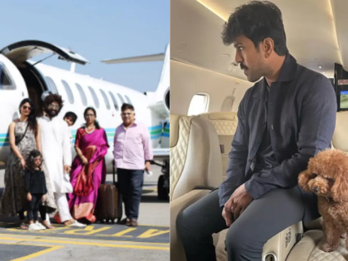 Allu Arjun to Ram Charan: South Indian stars who own a private jet