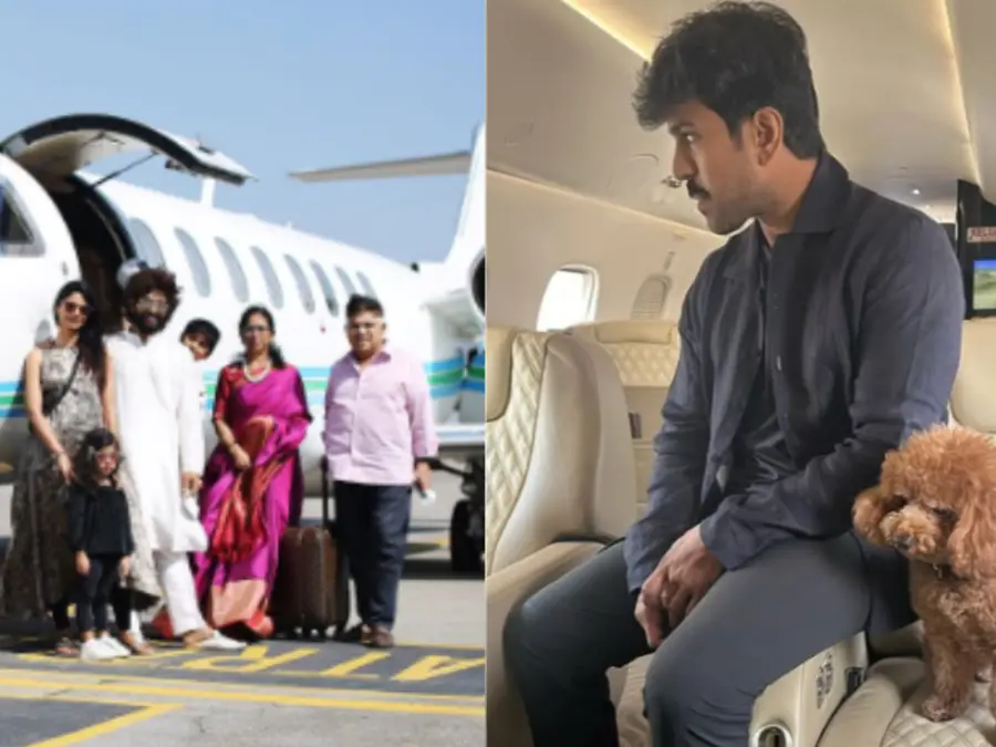 Allu Arjun to Ram Charan: South Indian stars who own a private jet