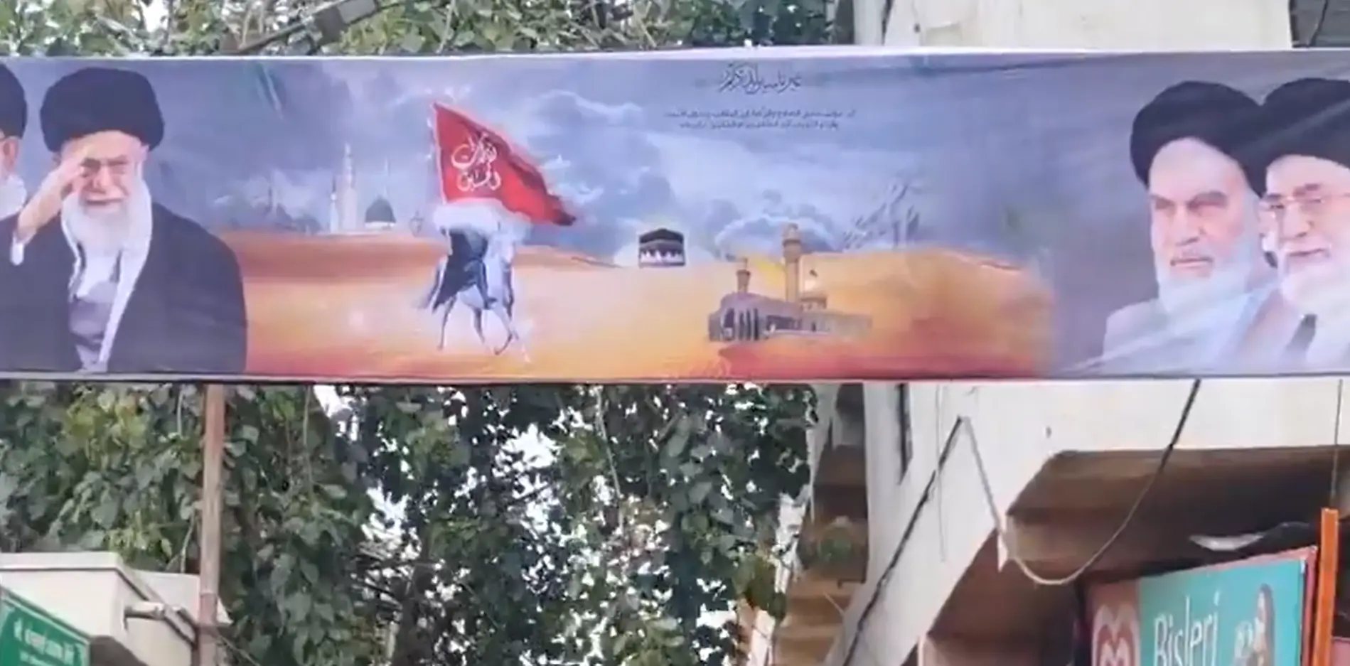 Tensions flare in Pune after Ayatollah Khamenei's poster, Iran's flag surface