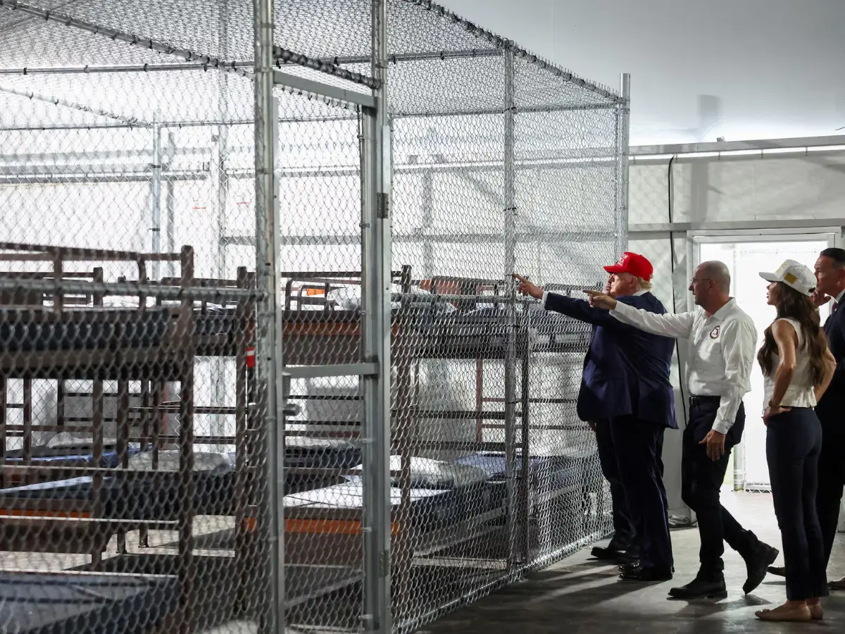 Trump says he wants facilities like Alligator Alcatraz in many states