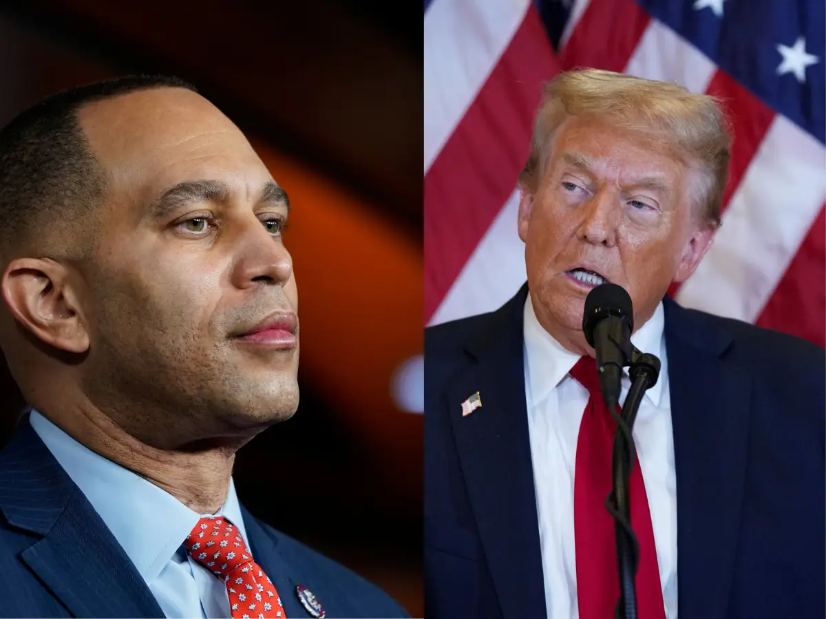 Another 'magic minute' speech? Democratic Leader Jeffries's speech crosses '8 hours', delays vote on Trump's 'big, beautiful bill' Another 'magic minute' speech? Democratic Leader Jeffries's speech crosses '8 hours', delays vote on Trump's 'big, beautiful bill'