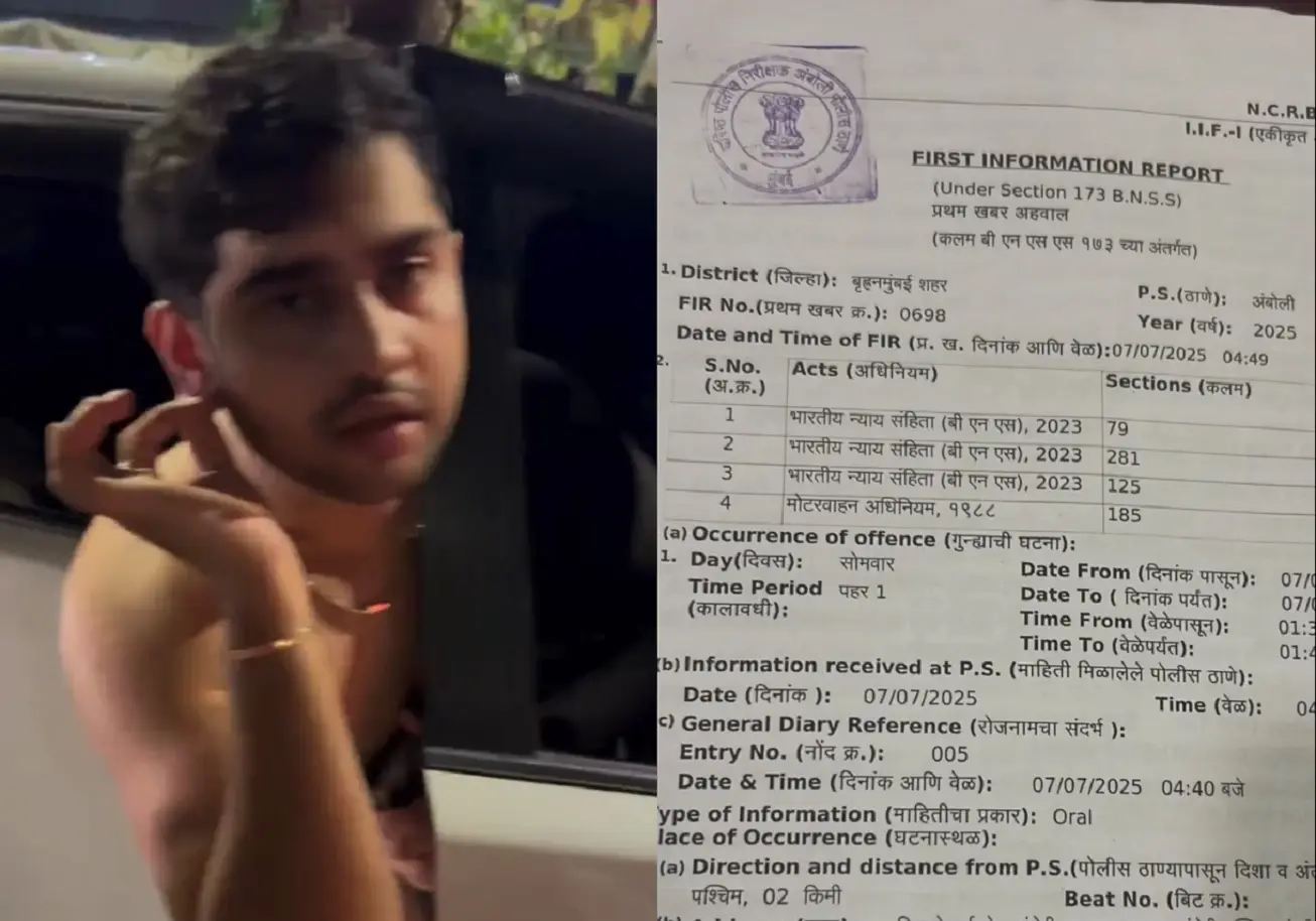 MNS leader’s drunk, shirtless son abused after hitting my car, claims Mumbai woman | Watch
