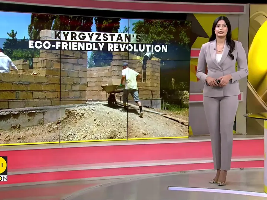 Kyrgyzstan's eco‑friendly revolution: Kyrgyz innovator turns farm waste into building gold
