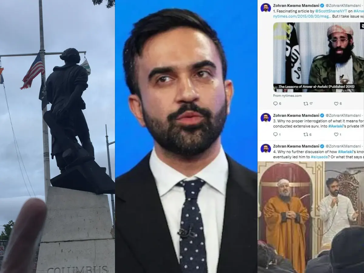 Middle finger to Columbus, pic with anti-Israel cleric, questions on al-Qaeda terrorist: When Mamdani landed into controversy for social media posts