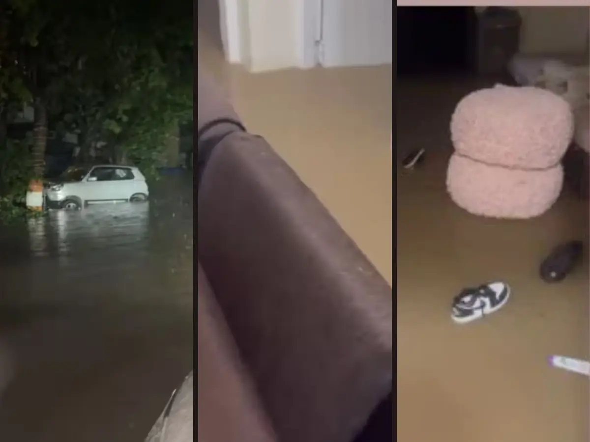 'Homes are sold for $12 million, yet...': Woman shares SHOCKING video of flooded luxury flat in Gurugram after torrential rains - Watch 'Homes are sold for $12 million, yet...': Woman shares SHOCKING video of flooded luxury flat in Gurugram after torrential rains - Watch
