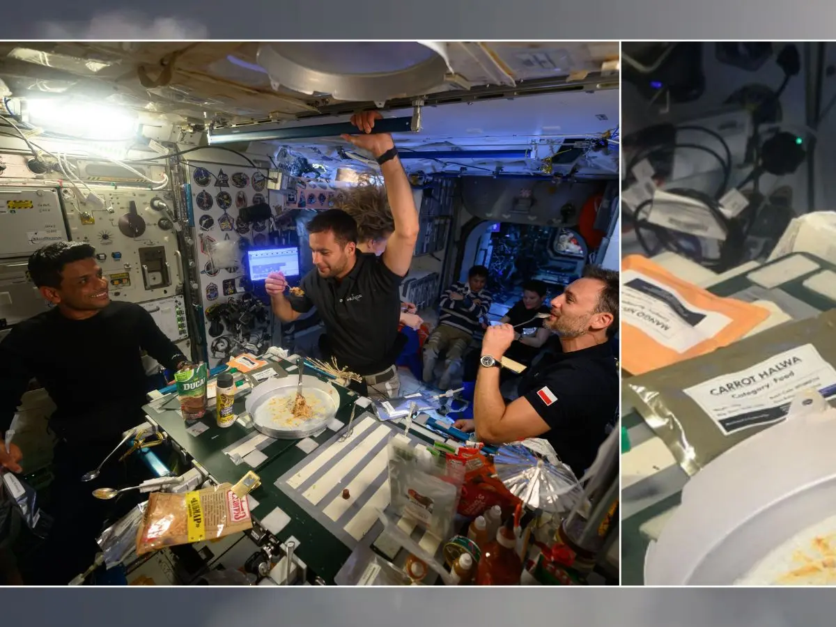 Shrimp cocktails, fajitas and 'Gajar ka halwa': Shubhanshu Shukla’s special dinner aboard ISS ahead of homecoming