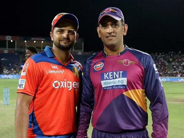 Suresh Raina and MS Dhoni
