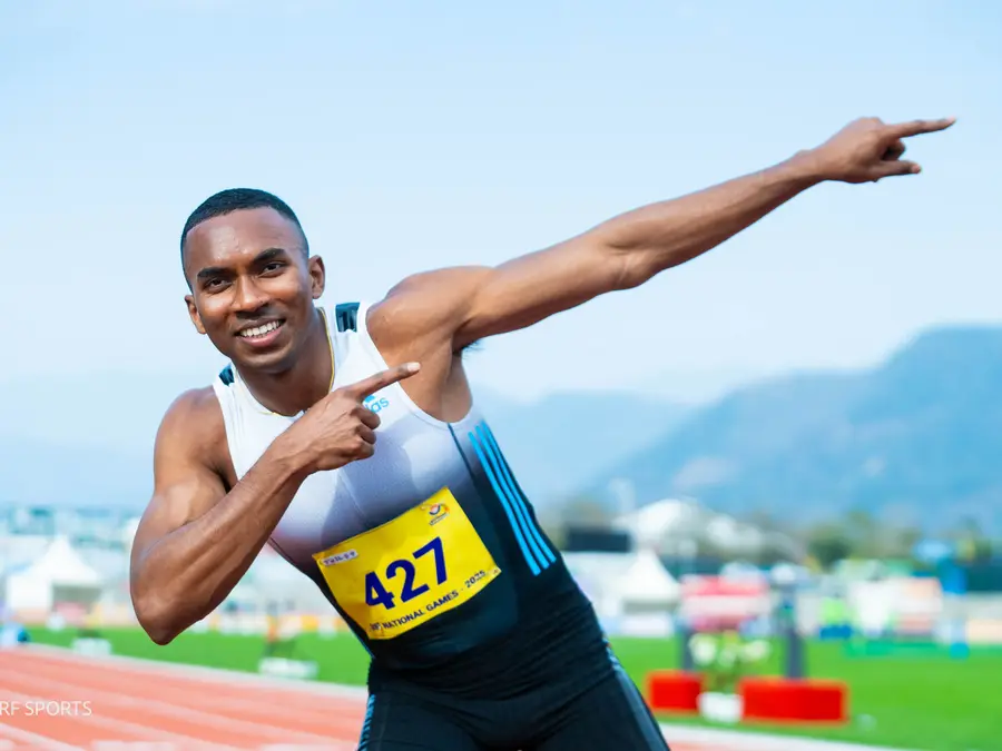 With 10.18seconds on the clock, Animesh Kujur is racing into Indian sports history