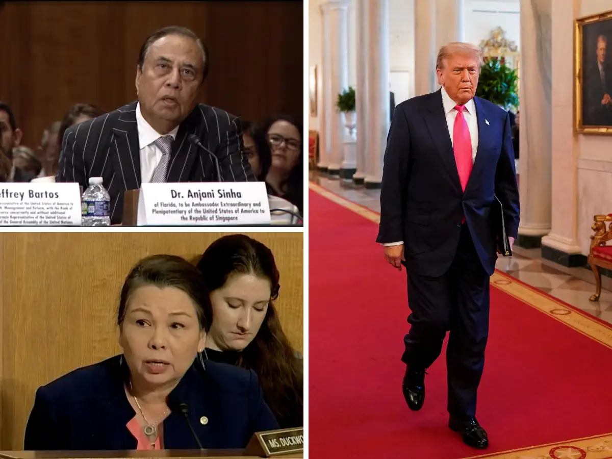 Trump’s pick for Singapore ambassador SLAMMED by US Senate: Who is Indian-origin Anjani Sinha Trump’s pick for Singapore ambassador SLAMMED by US Senate: Who is Indian-origin Anjani Sinha