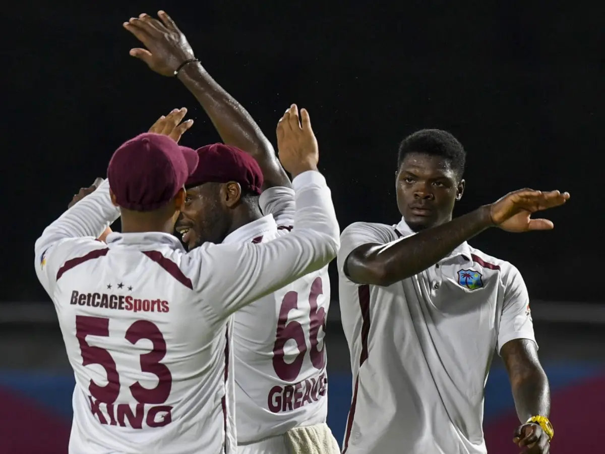 WI vs AUS: Bowlers dominate second day as Australia lead by 181 runs in second innings WI vs AUS: Bowlers dominate second day as Australia lead by 181 runs in second innings