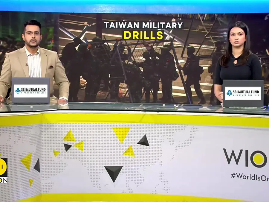 China-Taiwan tensions: Taiwan conducts large-scale military drills