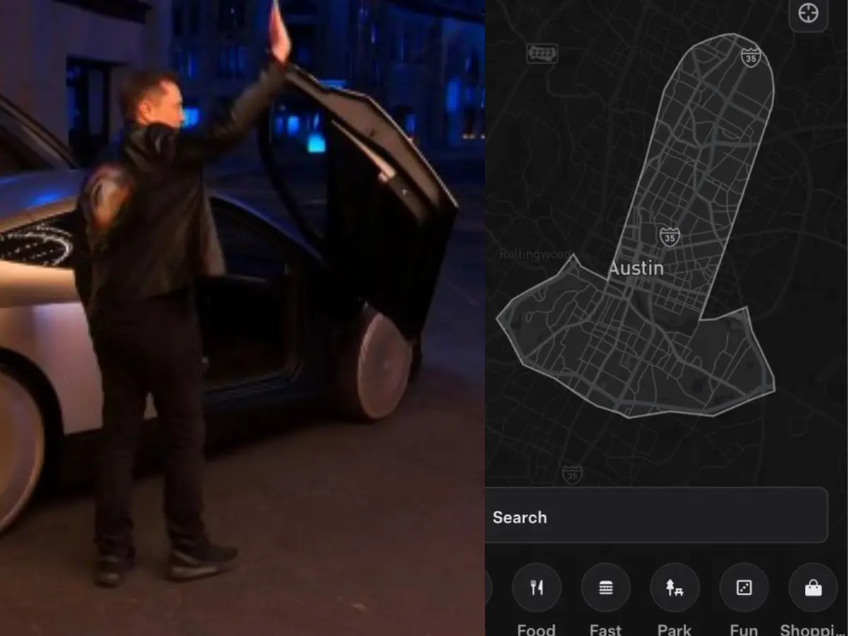 Tesla Robotaxi Austin map looks oddly strange, and internet can't get over Musk's comment