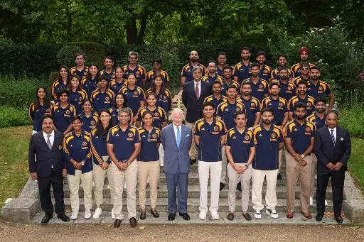 WATCH-King Charles III interacts with India's men and women cricket team players