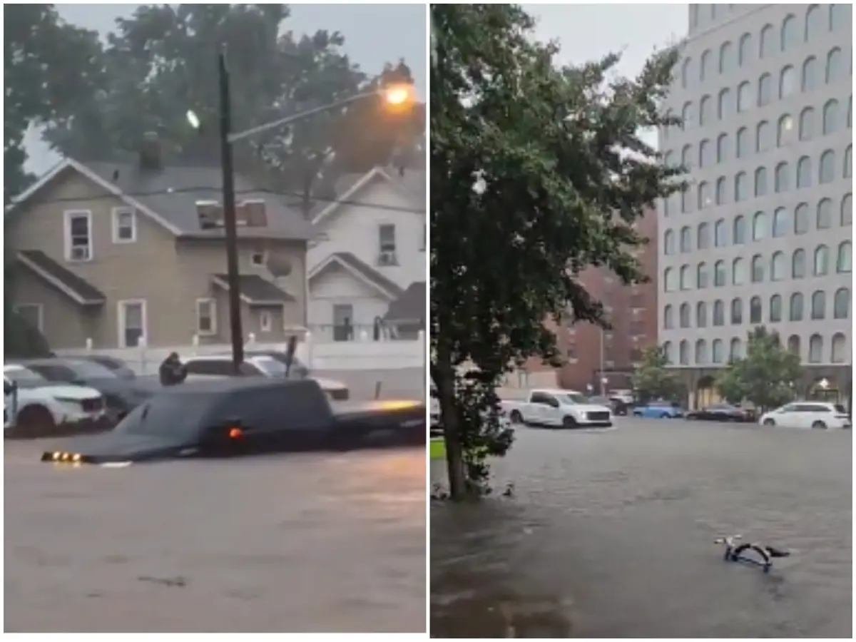 ‘This is not Gurugram, this is New Jersey!’: Netizens troll flooded streets of US ‘This is not Gurugram, this is New Jersey!’: Netizens troll flooded streets of US