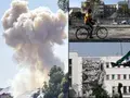 Shattered buildings, black smoke and another Israeli war: THESE PICS capture aftermath of Israel's strikes on Syria