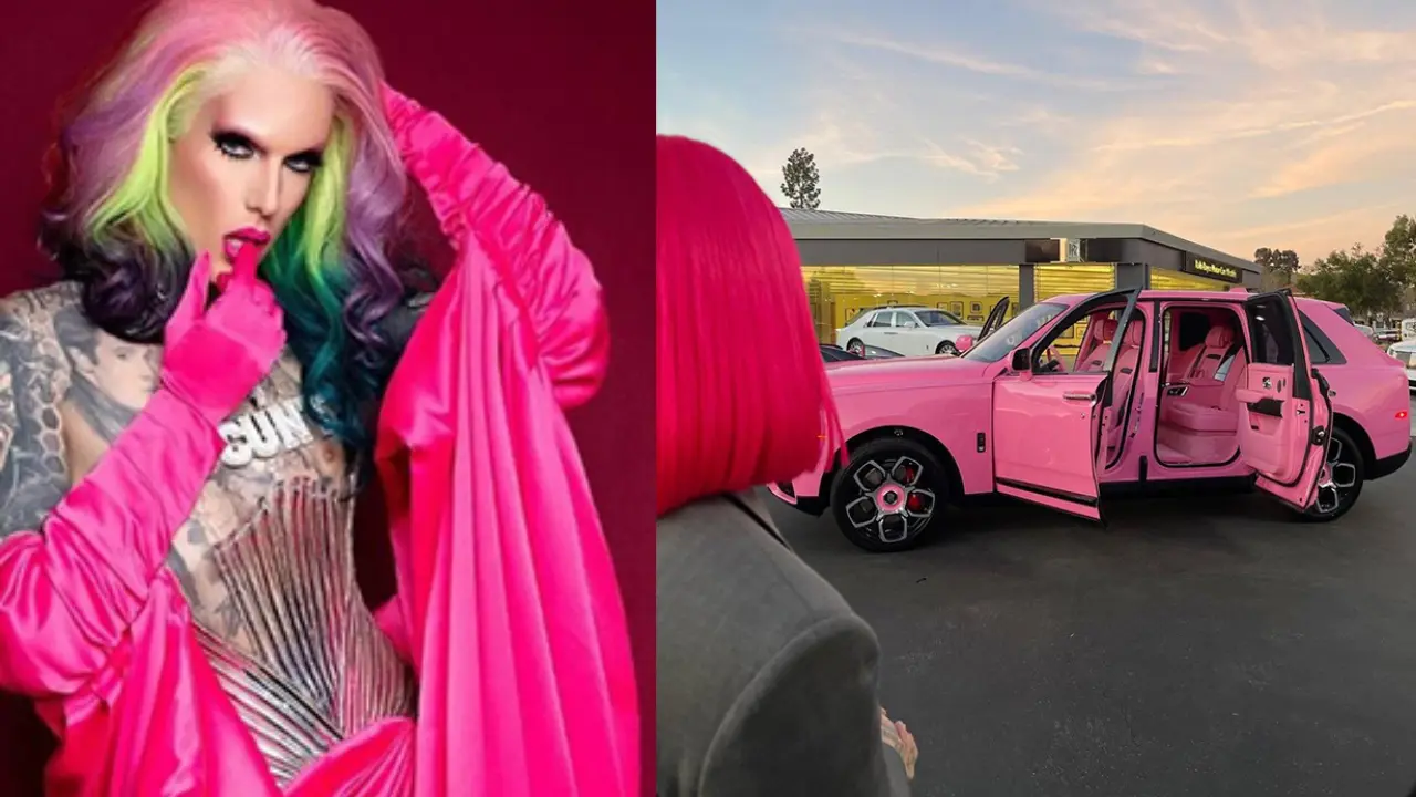 Jeffree star's all-pink fleet