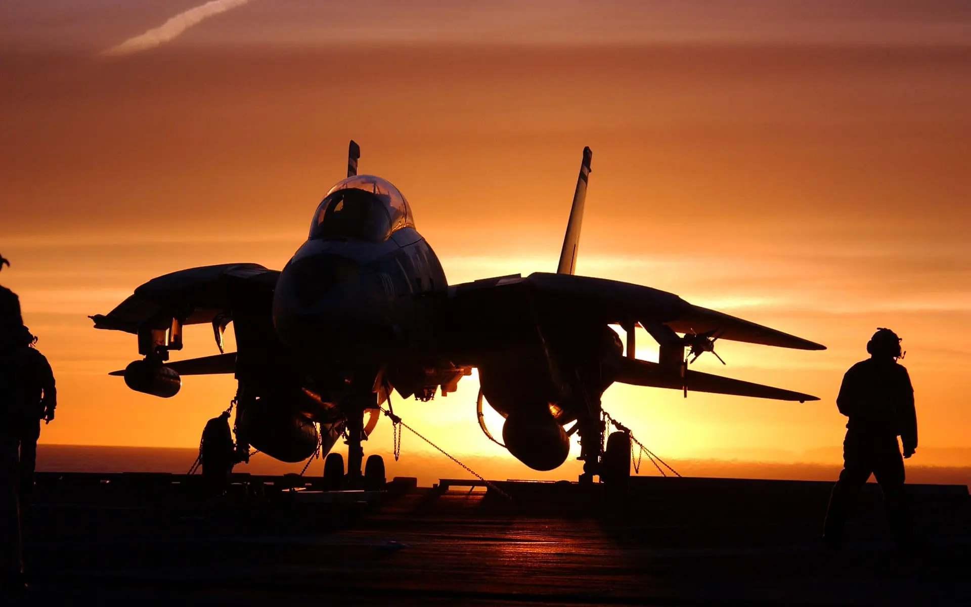 This fighter jet can fold its wings in mid-air flight and was used in Tom Cruise' 'Top Gun'