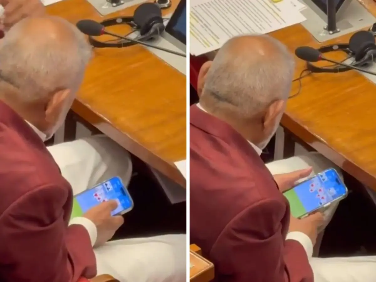 Maharashtra minister ‘caught on wrong foot’! Video of him playing ‘rummy’ in assembly goes viral Maharashtra minister ‘caught on wrong foot’! Video of him playing ‘rummy’ in assembly goes viral