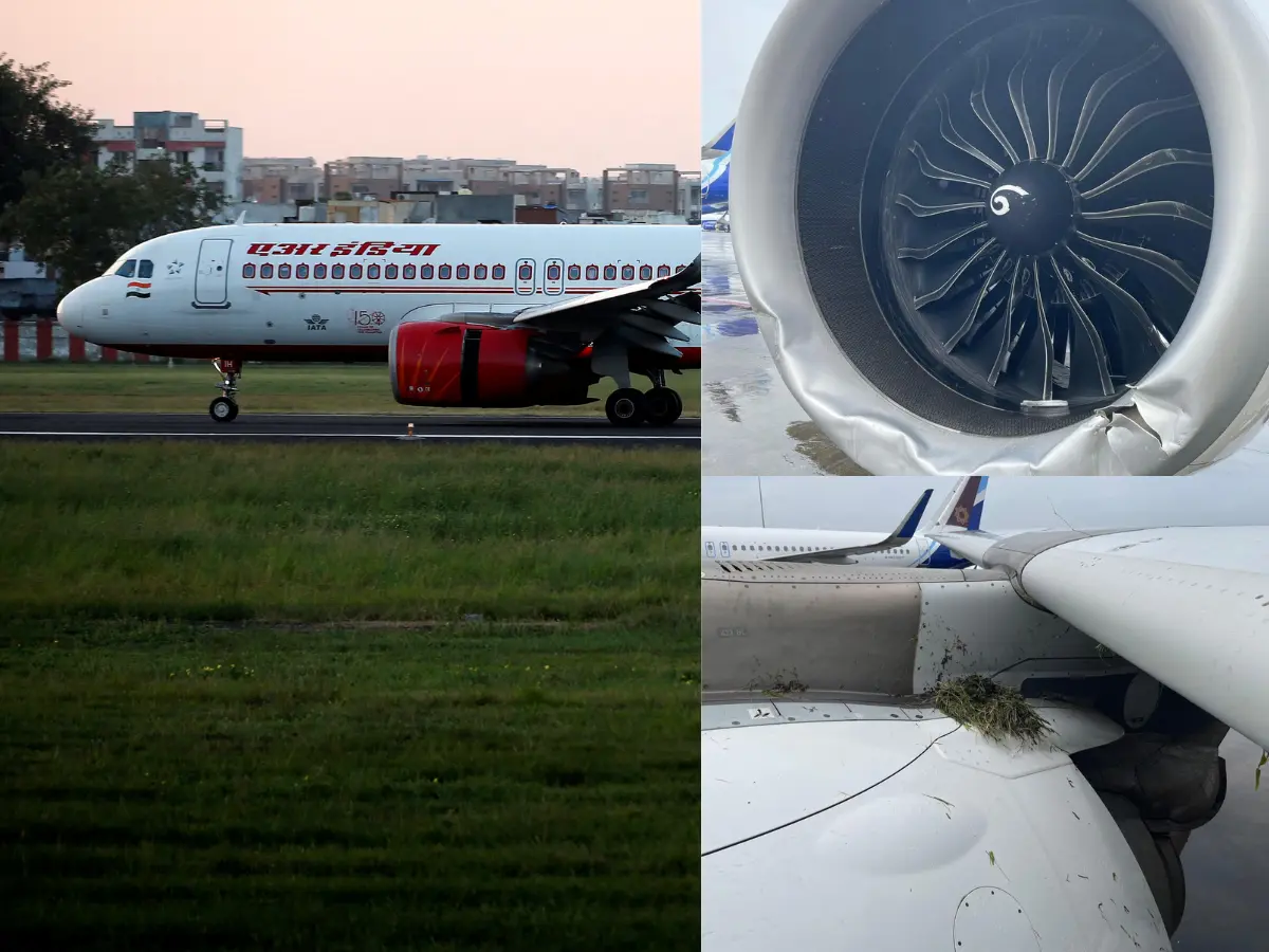 Air India flight from Kochi to Mumbai skids during landing amid heavy rain; aircraft grounded