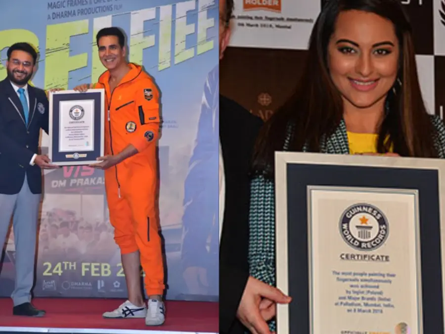 From taking selfies to painting nails, these Bollywood celebs hold Guinness World Records