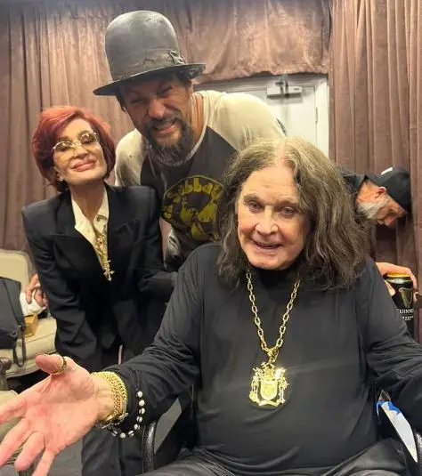 Ozzy Osbourne's last photos, weeks before his death, surfaces online, featuring wife Sharon and actor Jason Momoa