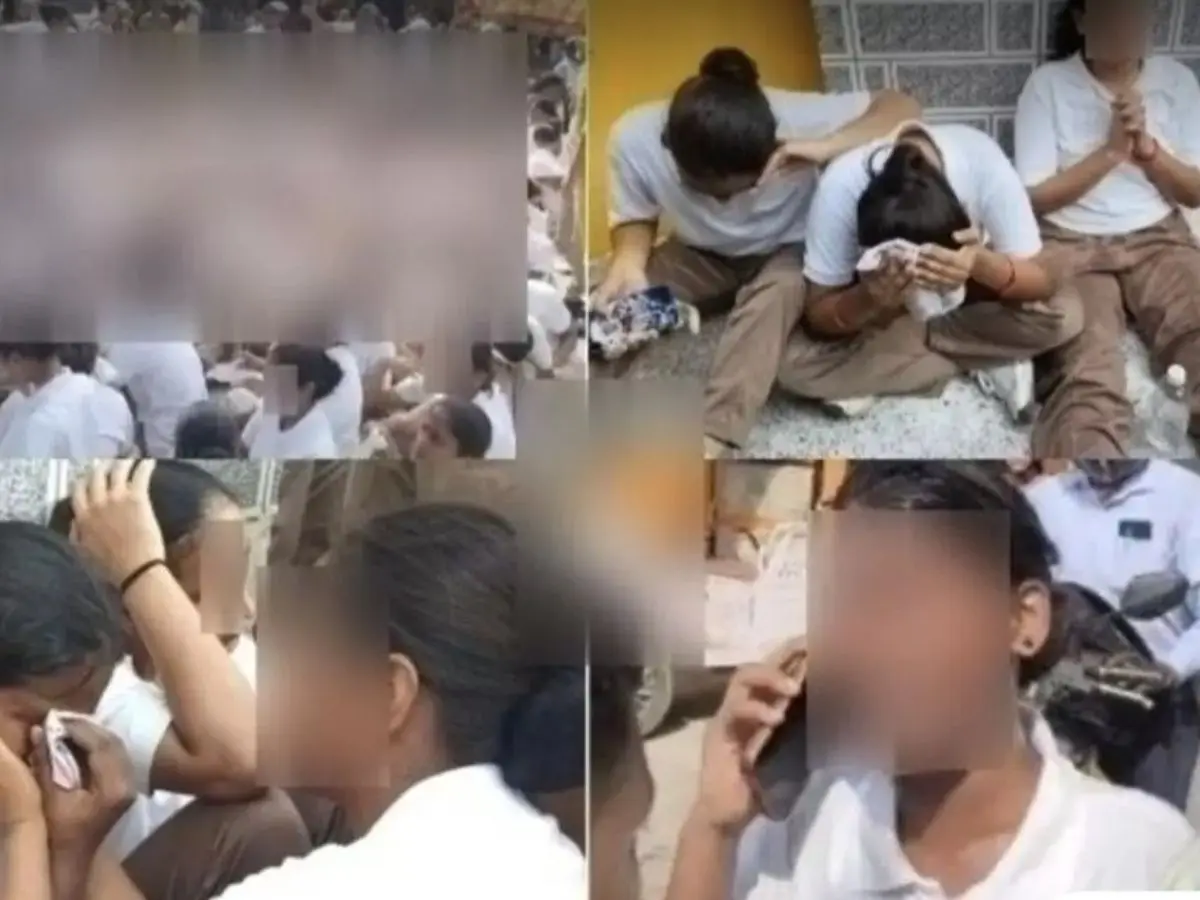 600 women recruits protest in Gorakhpur over alleged 'hidden bathroom cameras'; PTI suspended, ADG-SSP rush to spot