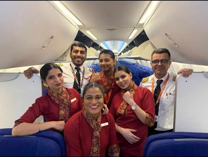 Baby born mid-air, crew and nurse onboard assisted the delivery