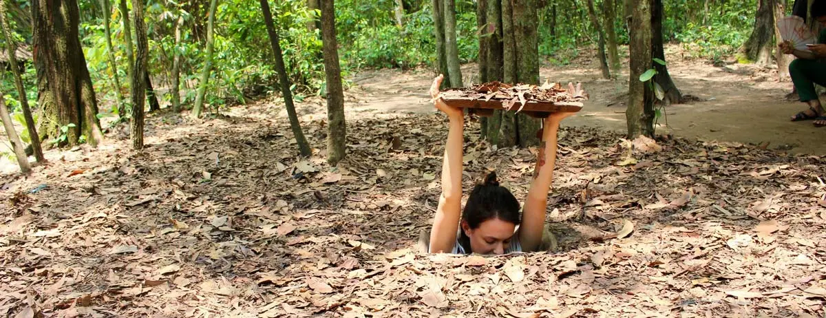 Camouflaged jungle bunkers