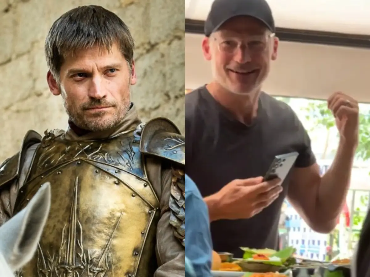 Game of Thrones star Nikolaj Coster aka 'Jaime Lannister' spotted gorging on South-Indian delicacies in Bengaluru | Watch Game of Thrones star Nikolaj Coster aka 'Jaime Lannister' spotted gorging on South-Indian delicacies in Bengaluru | Watch