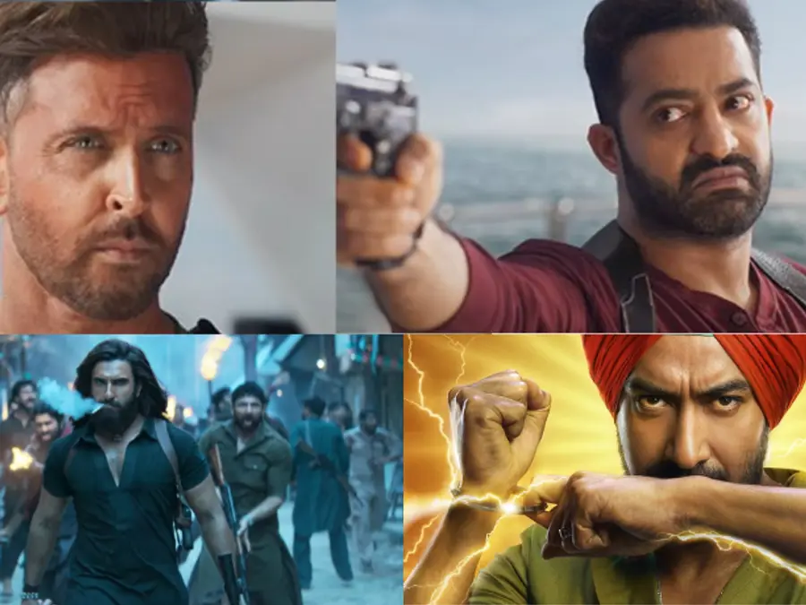 War 2, Dhurandhar and Son of Sardaar 2 and more: Major Bollywood movies releasing in 2025 second half