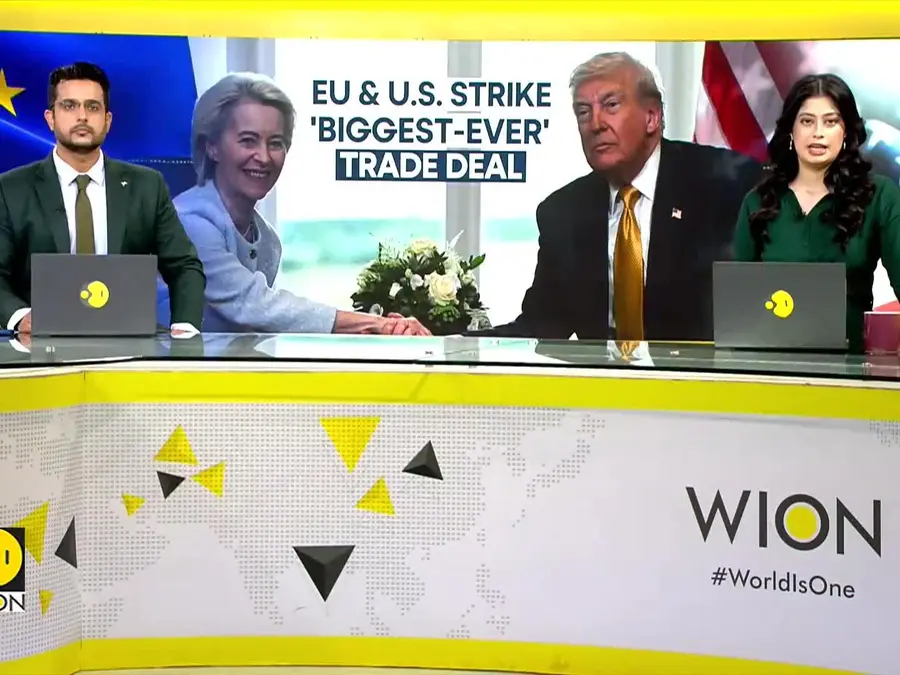 Trump Strikes 'Biggest-Ever' Trade Deal With European Union