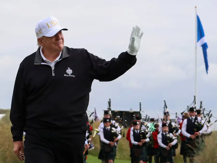 'Trump loves Scotland': US president opens new golf course in Aberdeen, will be heading home with focus on Gaza war