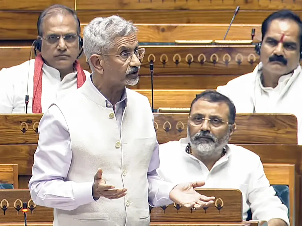 'Blood and water will not flow together': Jaishankar slams Nehru for Indus Water Treaty, says it'll remain in abeyance till Pakistan stops terrorism 'Blood and water will not flow together': Jaishankar slams Nehru for Indus Water Treaty, says it'll remain in abeyance till Pakistan stops terrorism