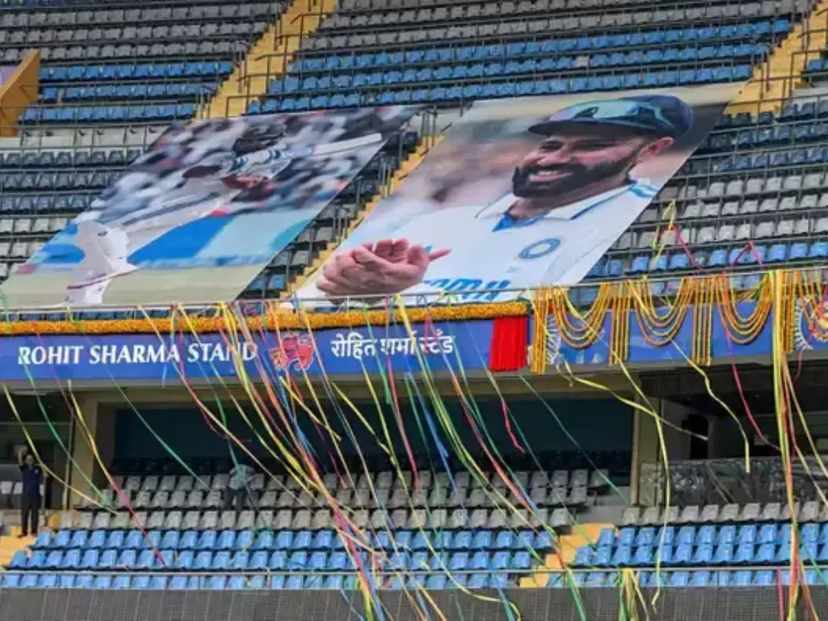 From Sachin Tendulkar to Rohit Sharma: Nine cricketers honoured with a stadium stand From Sachin Tendulkar to Rohit Sharma: Nine cricketers honoured with a stadium stand