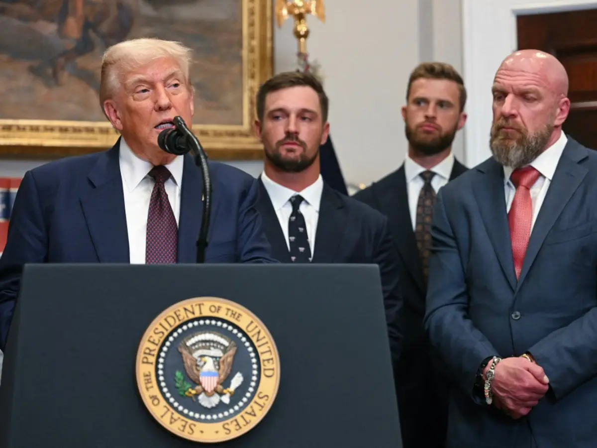 Trump signs order to revive presidential fitness test in presence of Triple H - What is the program and why Obama discontinued it?