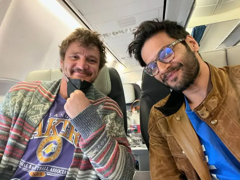 Ali Fazal meets Pedro Pascal on a flight and his fans and co-actors cannot keep calm Ali Fazal meets Pedro Pascal on a flight and his fans and co-actors cannot keep calm
