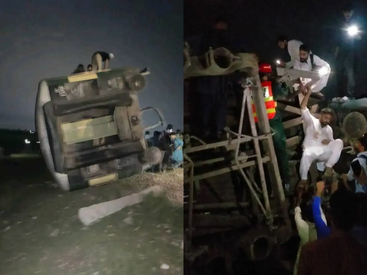 Pakistan train derailment: At least 30 injured as Islamabad Express derails near Lahore