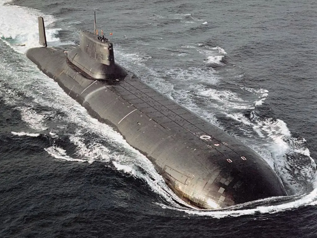 Russian Typhoon class: Still the largest ever built